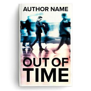 Out of Time, a thriller premade cover