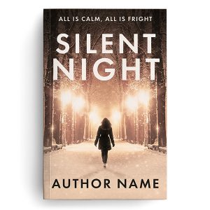 Silent Night, a thriller premade cover