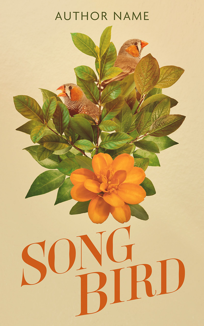 Songbird: a premade cover for a fantasy or literary novel